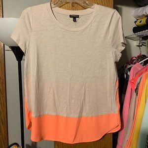 NWOT Express Color Block Tee
